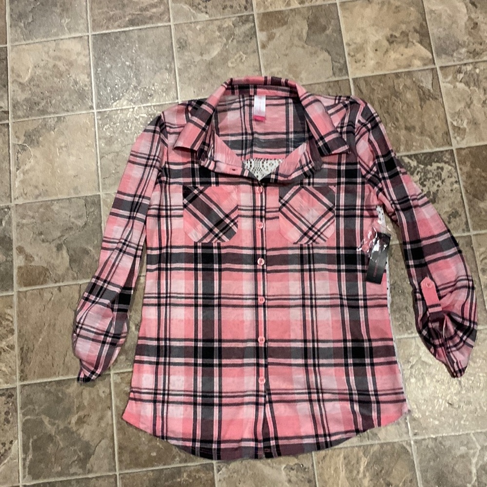 Woman's Small (3-5) Long Sleeve Flannel